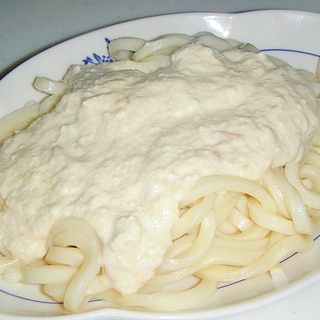 包丁・火を使いません★豆腐クリームうどん